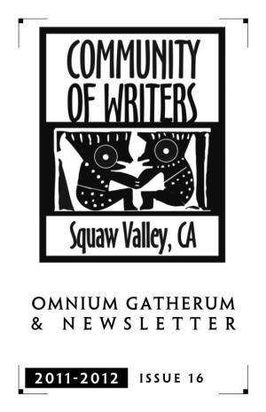 2011/2012 Omnium Gatherum & Newsletter
