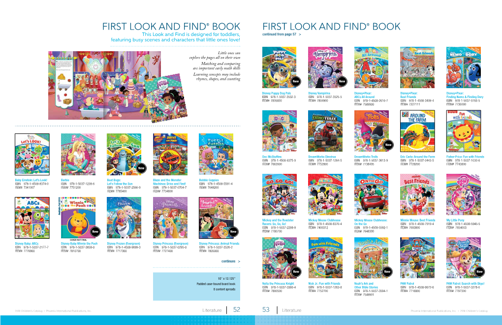 First Look and Find® Book First Look and Find