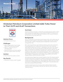 Case Study: Hindustan Petroleum Corporation Limited Adds Turbo