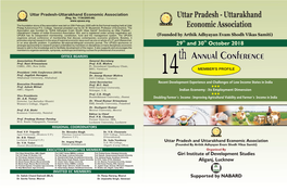 Uttar Pradesh-Uttarakhand Economic Association (Reg