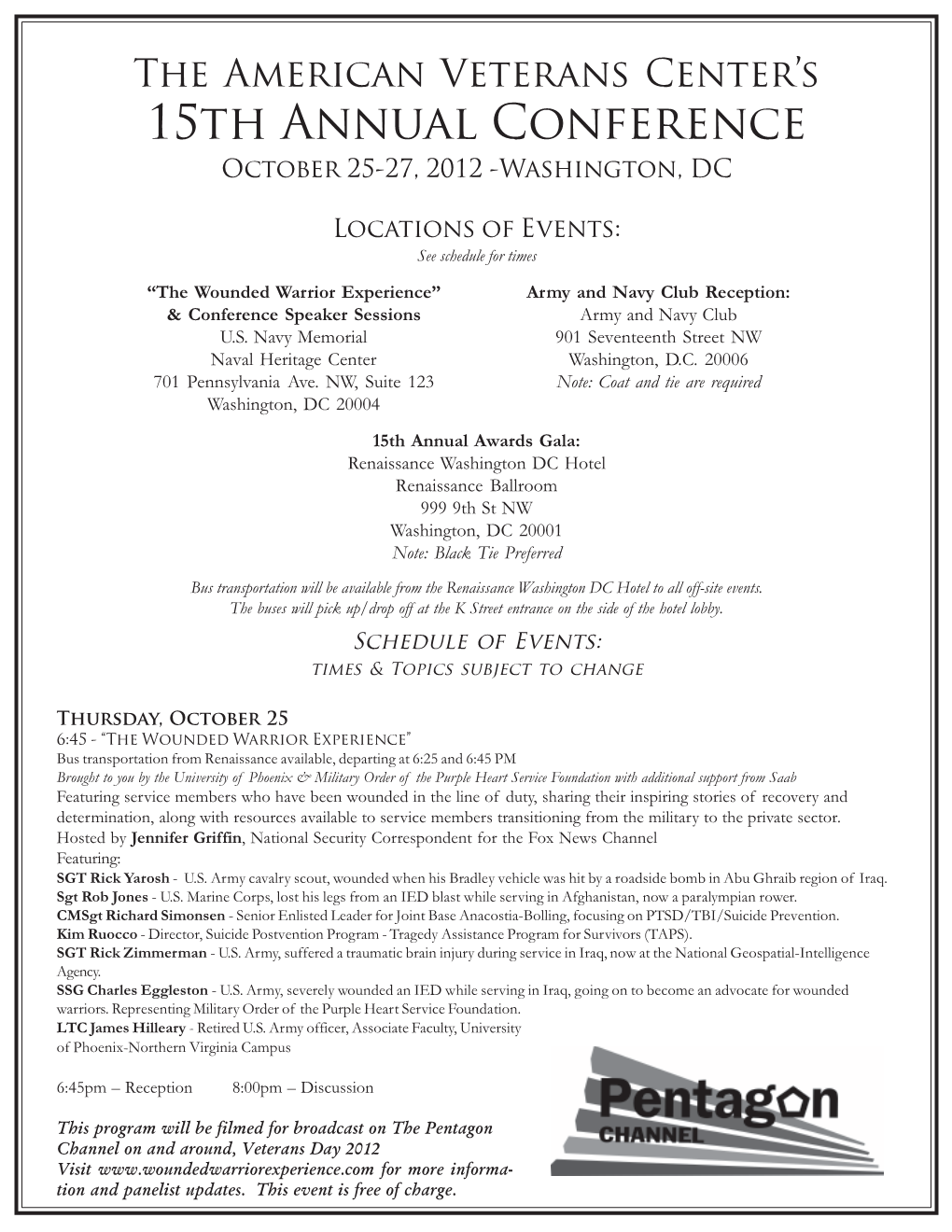 2012 Conference Program