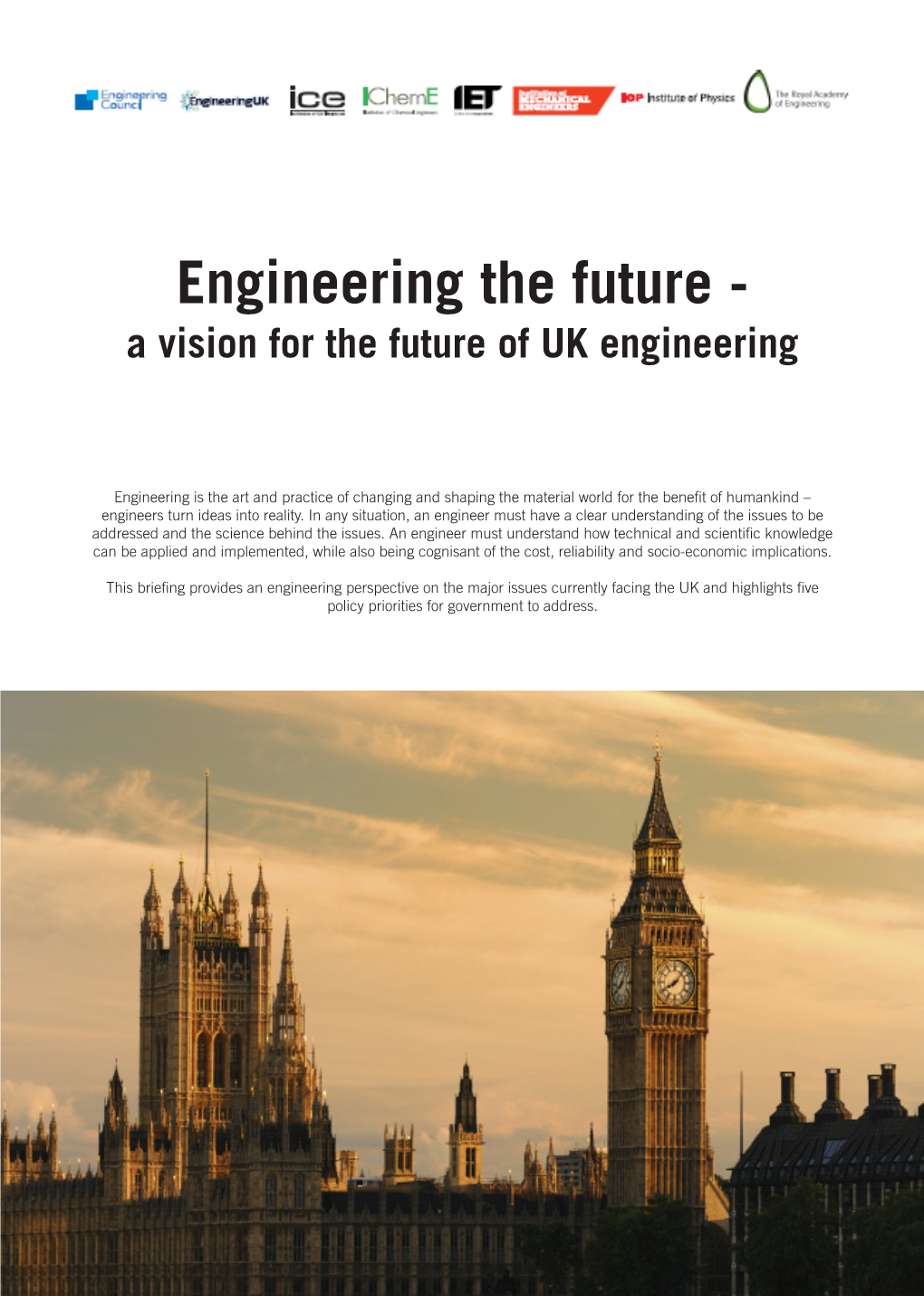 A Vision for the Future of UK Engineering