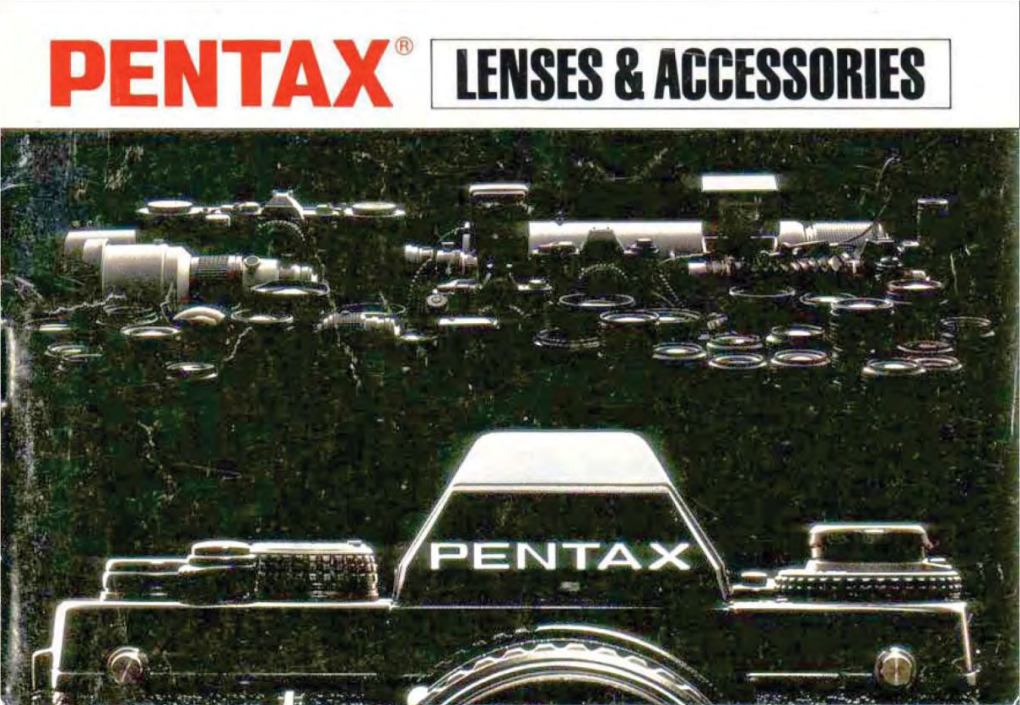 Catalogue: Smc Pentax(A and M) Lenses and Accessoriesl (1986)
