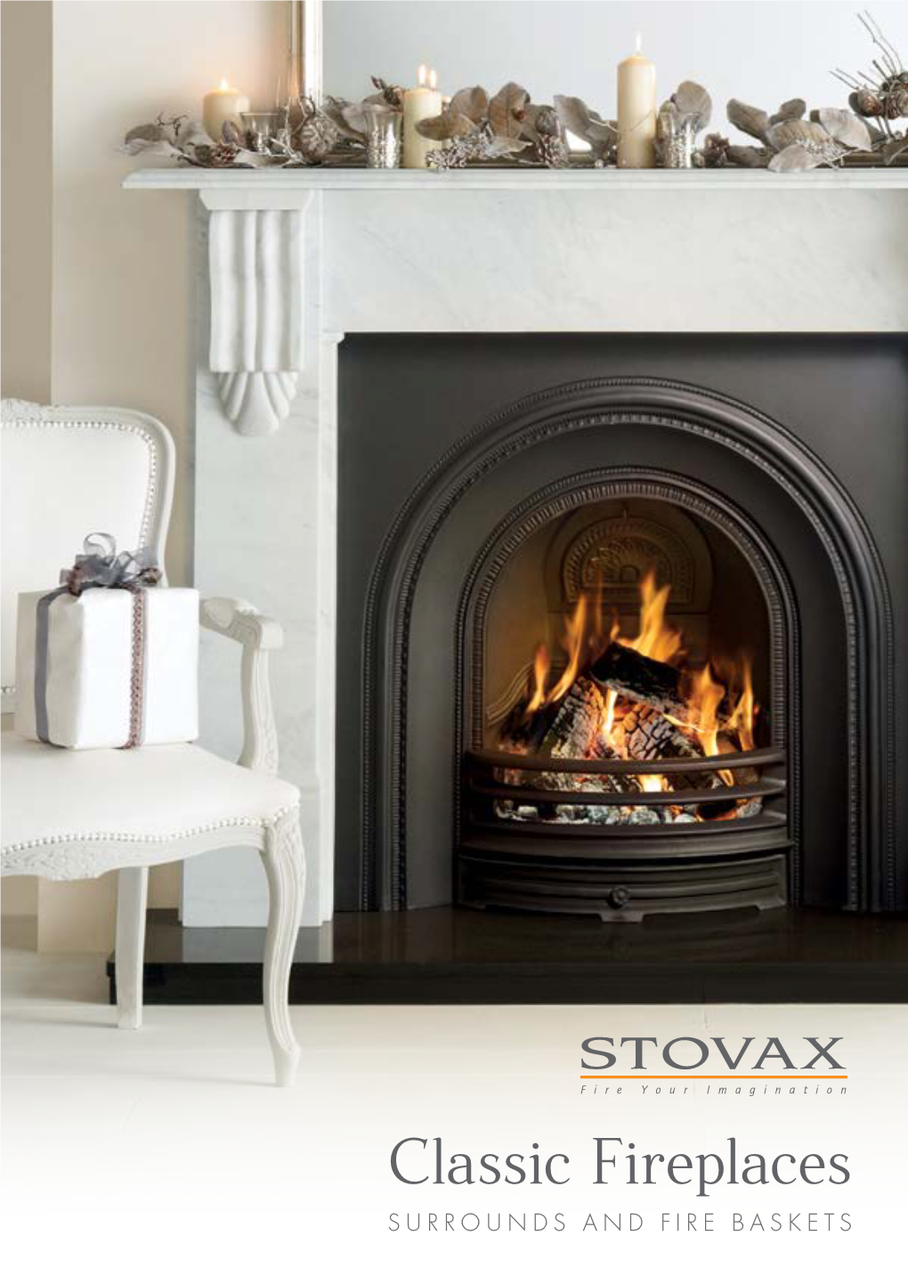Stovax Classic Fireplace Is Available in the Traditional Imposing Matt Black of the Original Design