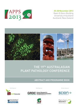 The 19Th Australasian Plant Pathology Conference