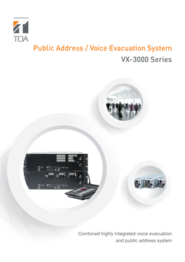 Public Address / Voice Evacuation System VX-3000 Series