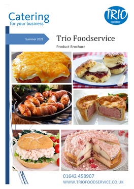 Trio Foodservice Product Brochure