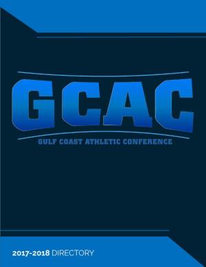 2017-2018 Directory 2017-2018 Gcac Officers and Committees