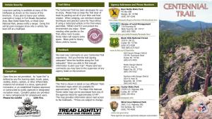 Centennial Trail Brochure