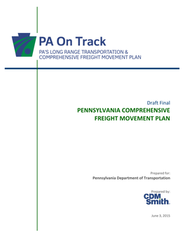 Pennsylvania Comprehensive Freight Movement Plan