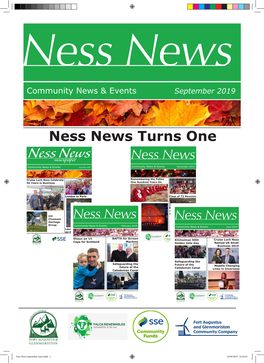 Ness News Turns One