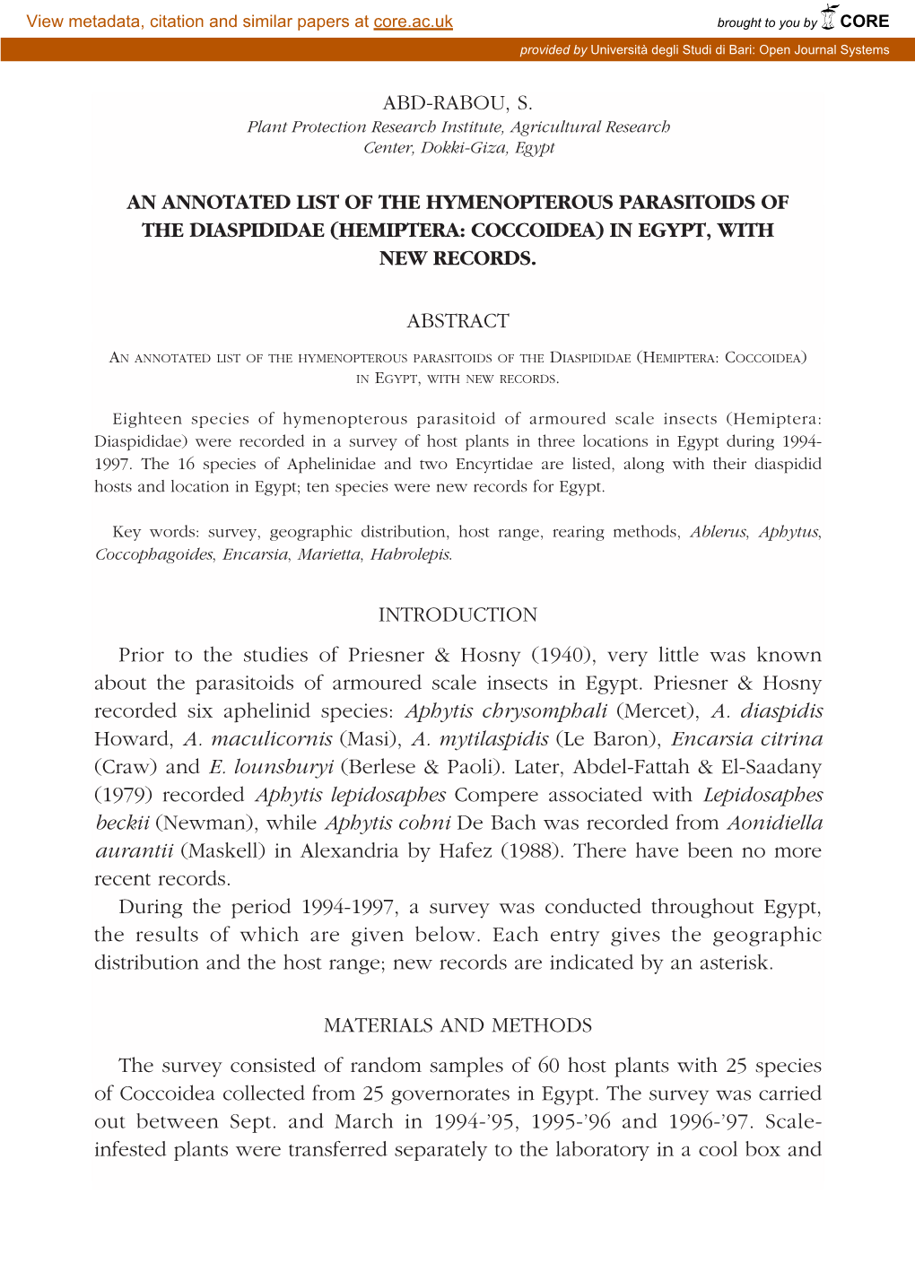 Entomologica 33 199 Entomologica Da Stampare