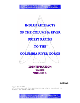Indian Artifacts of the Columbia River Priest