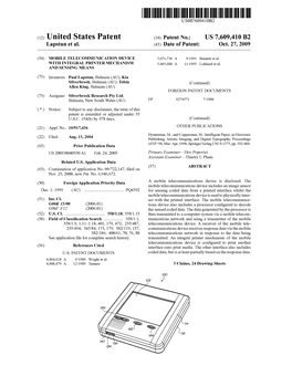 (12) United States Patent (10) Patent N0.: US 7,609,410 B2 Lapstun Et A]