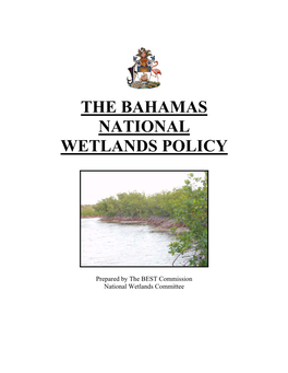 The Bahamas National Wetlands Policy