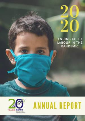 ANNUAL REPORT Making an Impact Amidst the Pandemic: LOOKING BACK but GOING FORWARD