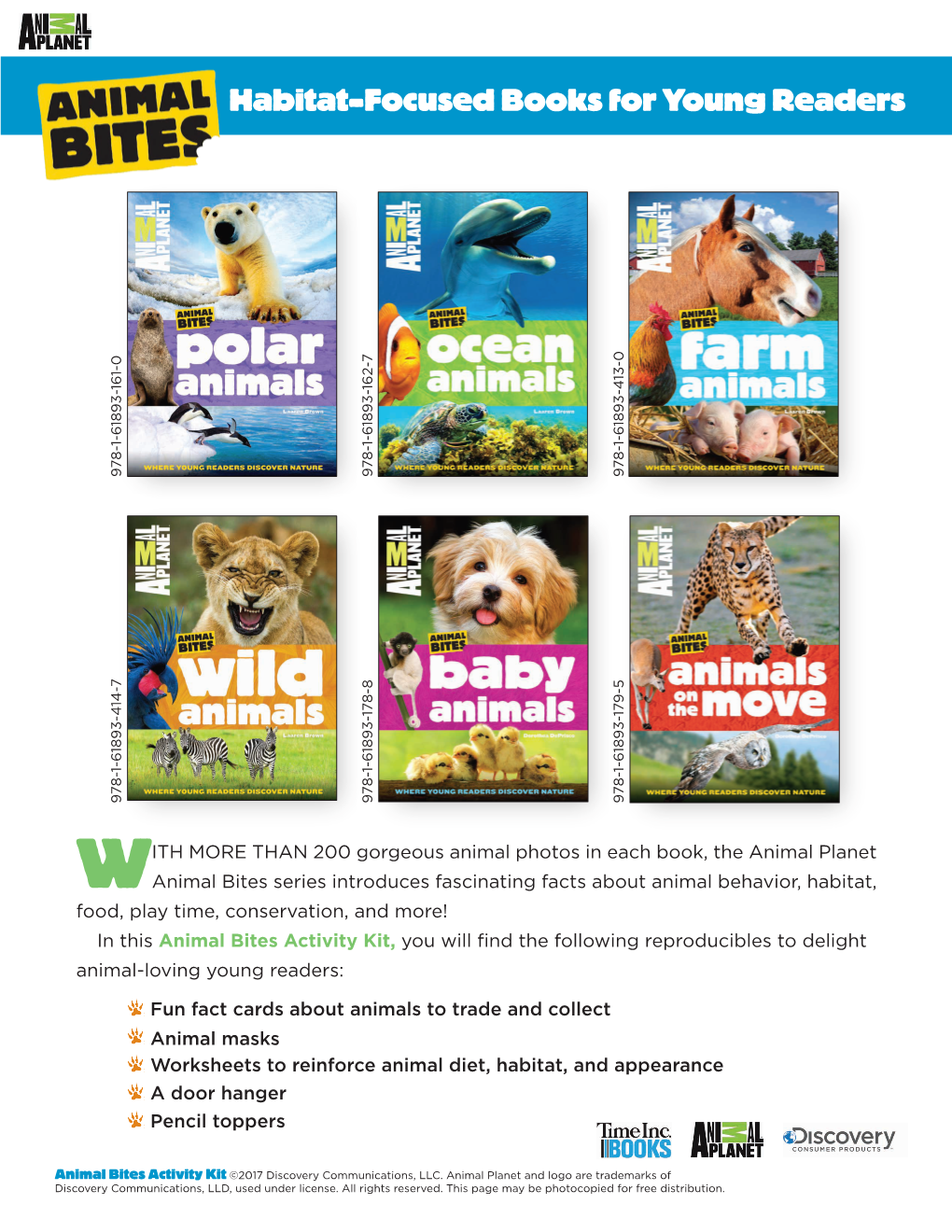 Activity Kit, You Will Find the Following Reproducibles to Delight Animal-Loving Young Readers