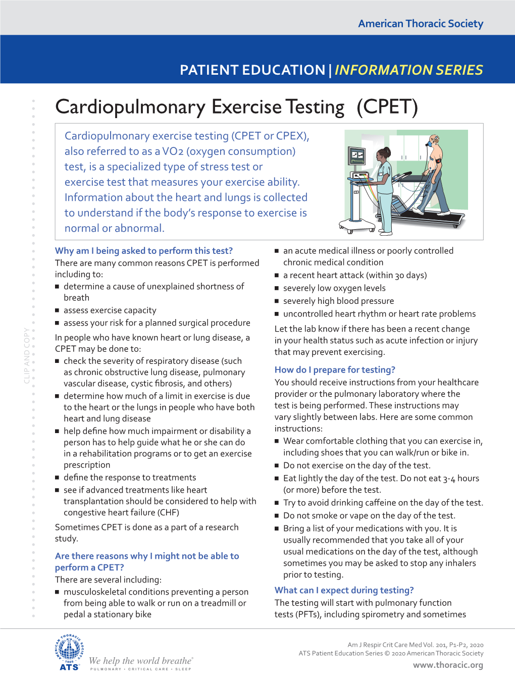 Cardiopulmonary Exercise Testing (CPET)