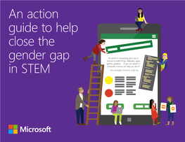 An Action Guide to Help Close the Gender Gap in STEM