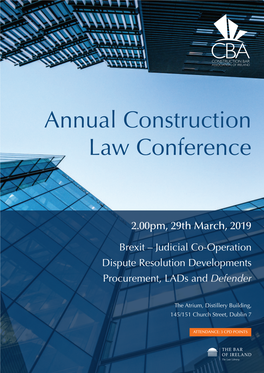 Annual Construction Law Conference