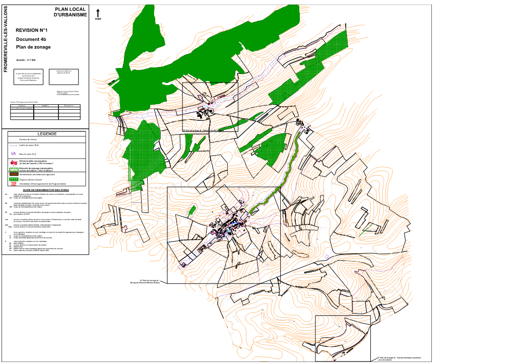 PLAN LOCAL D'urbanisme REVISION N°1 Plan De Zonage