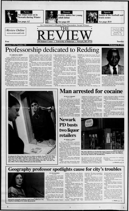 Professorship Dedicated to Redding Man Arrested for Cocaine