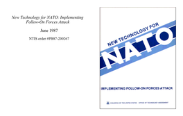 New Technology for NATO: Implementing Follow-On Forces Attack