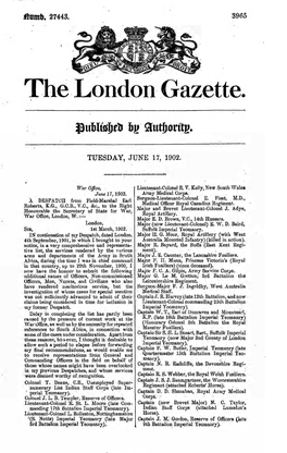 The London Gazette