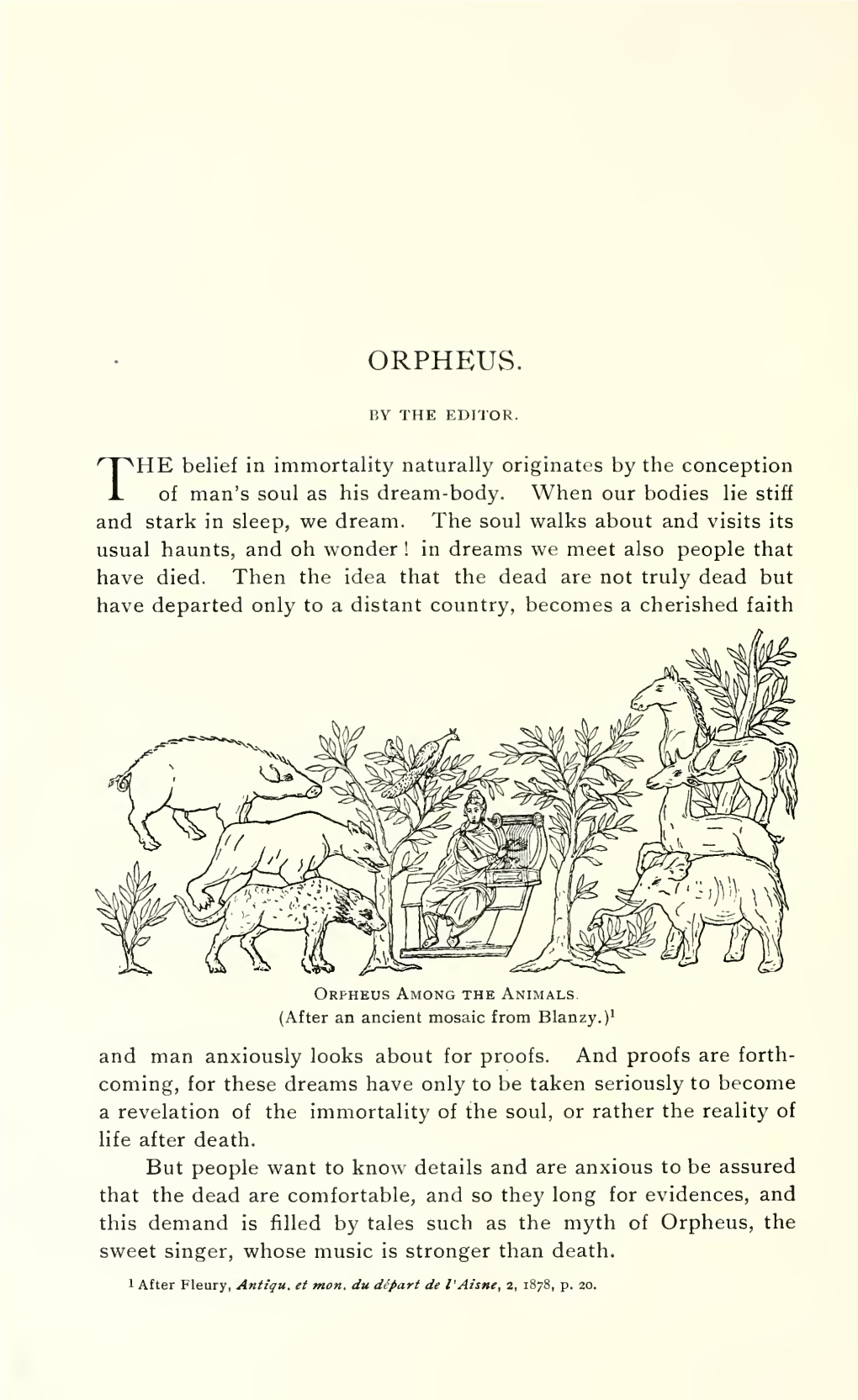 Orpheus. a Study in Comparative Religion. Illustrated