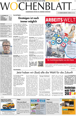 Singener Wochenblatt Vom 9. September 2021