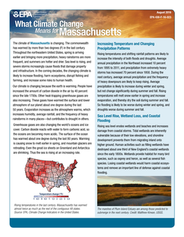 What Climate Change Means for Massachusetts