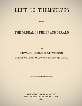 Prime-Stevenson, Edward