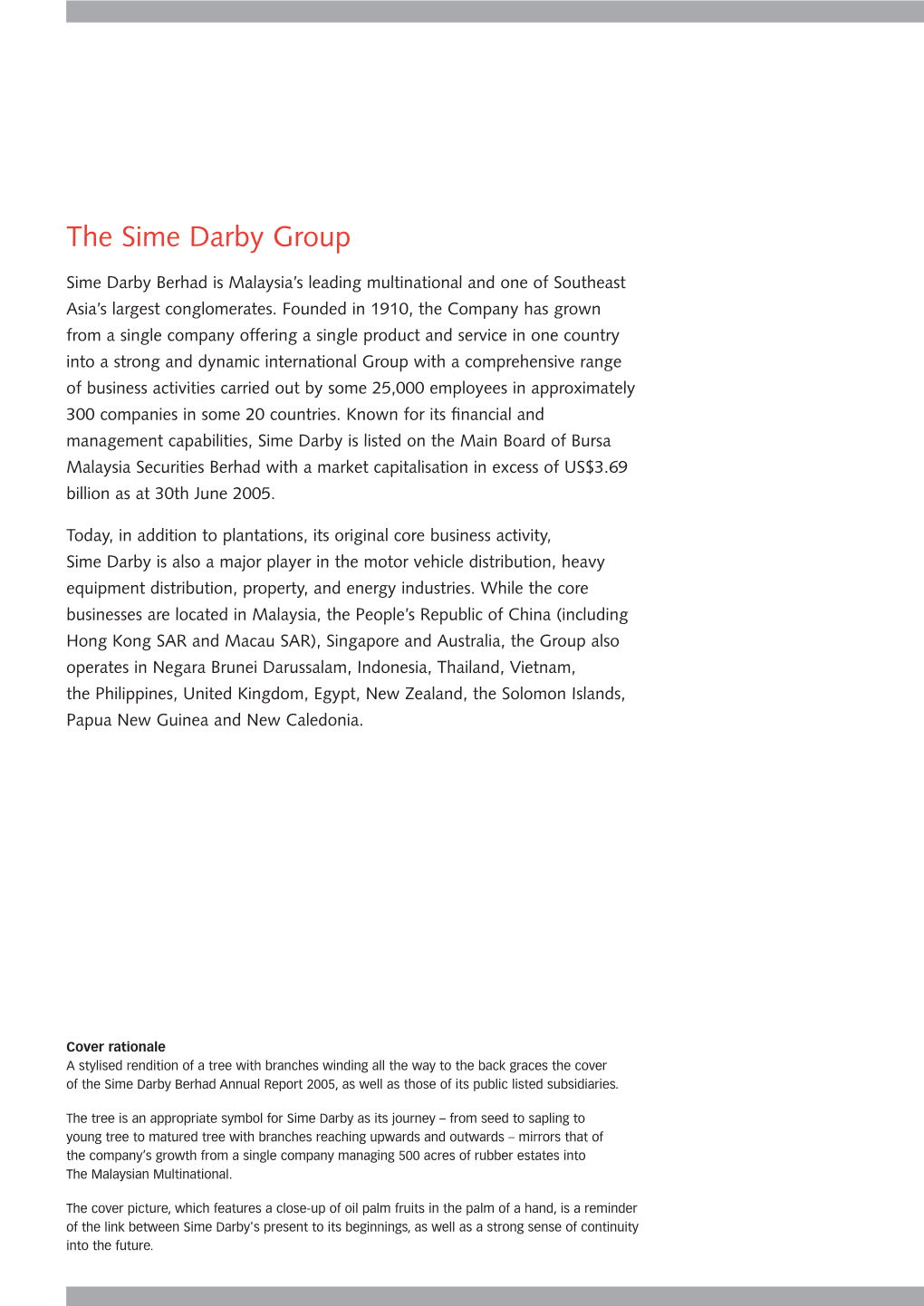 The Sime Darby Group