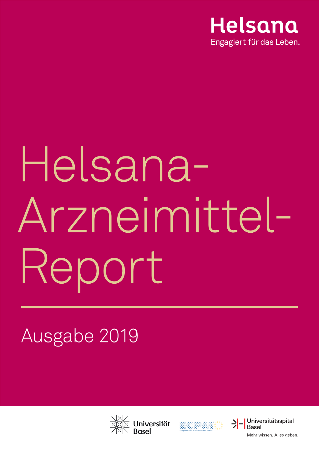 Helsana Arzneimittelreport 2019