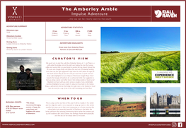 The Amberley Amble Impulse Adventure