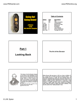 A History of the Otis Elevator Company