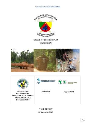 Cameroon's Forest Investment Plan