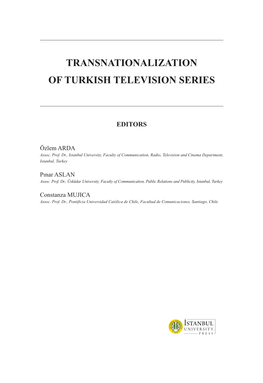 Transnationalization of Turkish Television Series