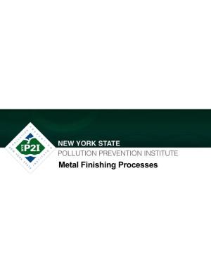 Metal Finishing Processes