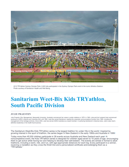 Sanitarium Weet-Bix Kids Tryathlon, South Pacific Division