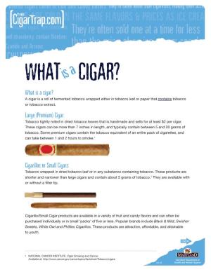 Cigar: Cigarillos