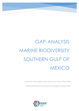 Gap-Analysis Marine Biodiversity Southern Gulf of Mexico