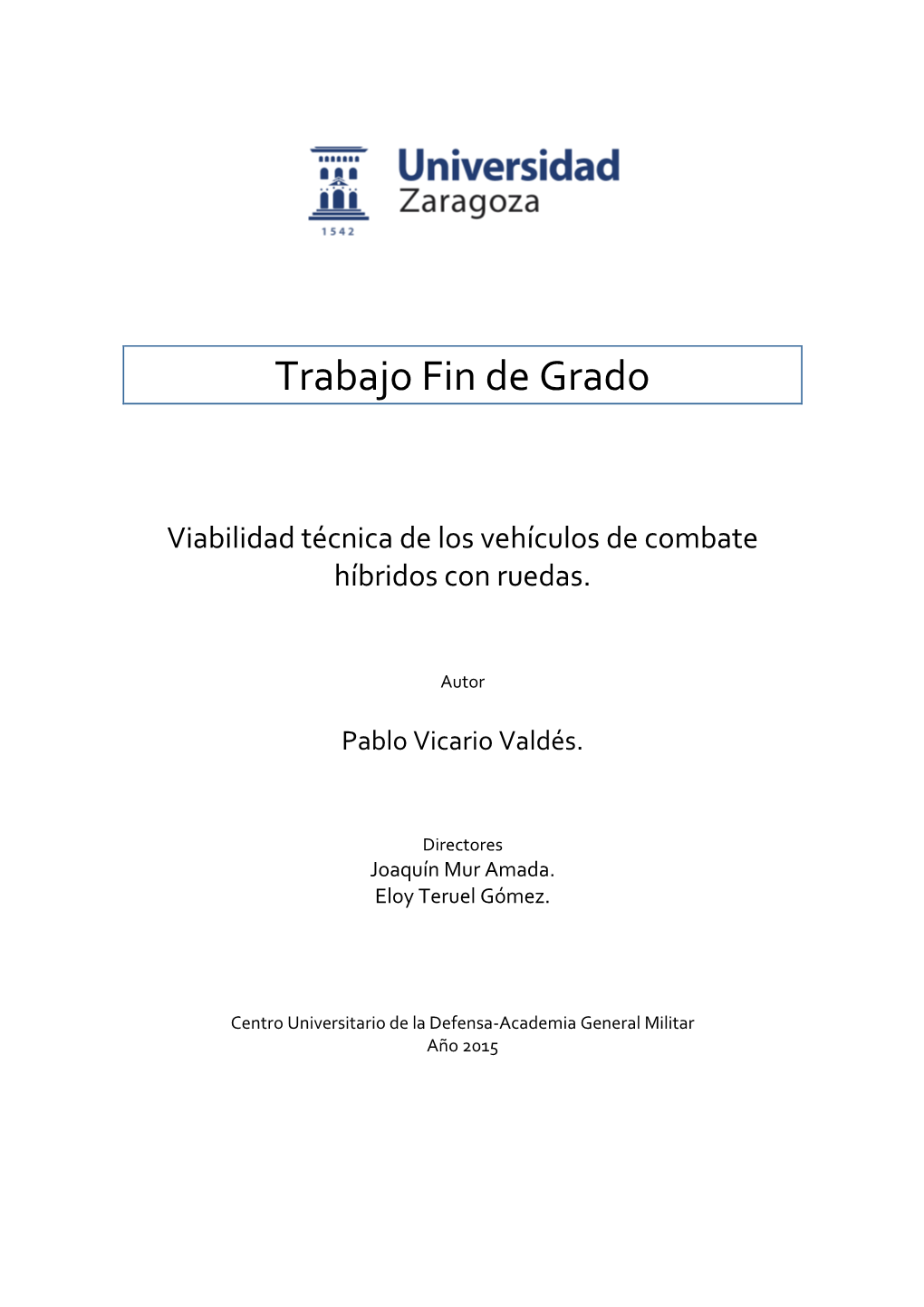 Repositorio De La Universidad De Zaragoza – Zaguan