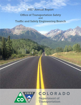 2017 Annual Report Office of Transportation Safety Traffic and Safety Engineering Branch