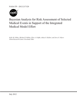 Bayesian Analysis for Risk Assessment of Selected Medical Events in Support of the Integrated Medical Model Effort