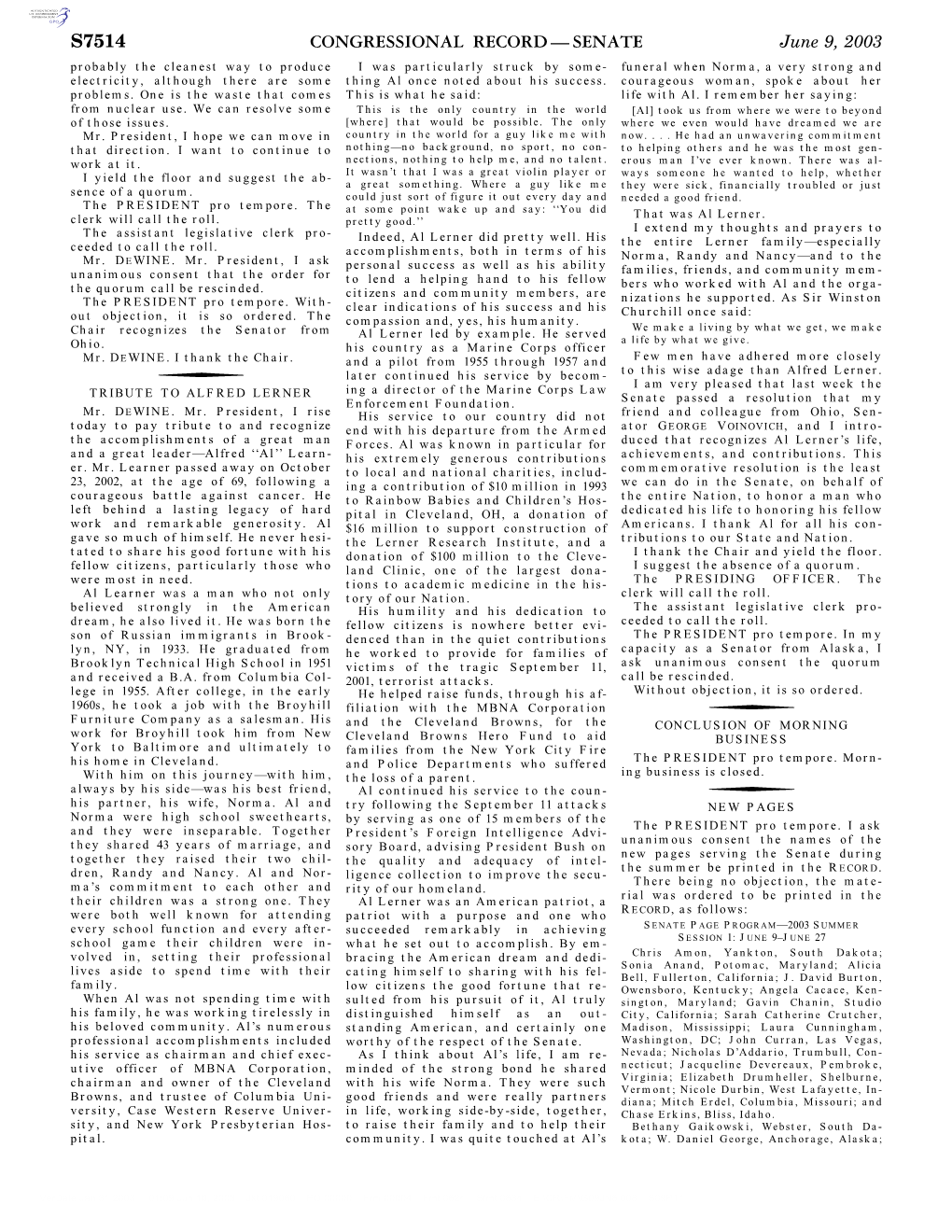 Congressional Record—Senate S7514