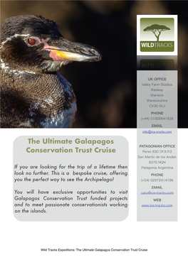 Ultimate Galapagos Conservation Cruise