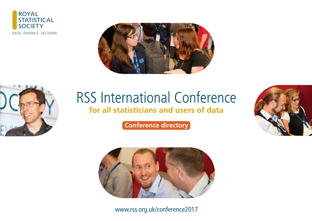 RSS International Conference for All Statisticians and Users of Data
