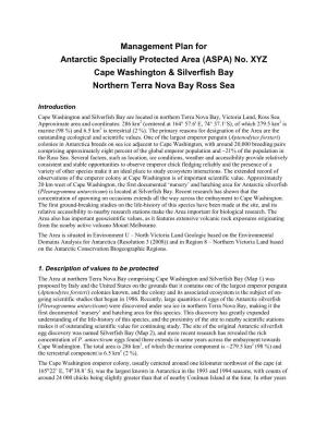 Management Plan for Antarctic Specially Protected Area (ASPA) No