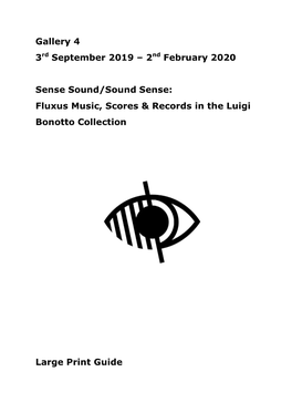 2Nd February 2020 Sense Sound/Sound